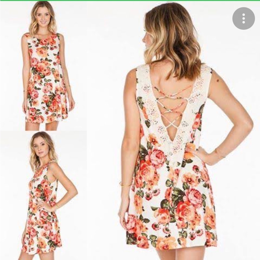 Everly “Flowers and Lace” Dress | Size S